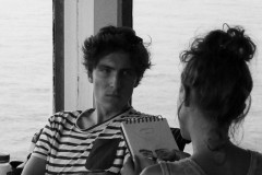 Couple, Ferry to Italy, 2015.