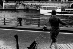 By the Seine, Paris, 2015.